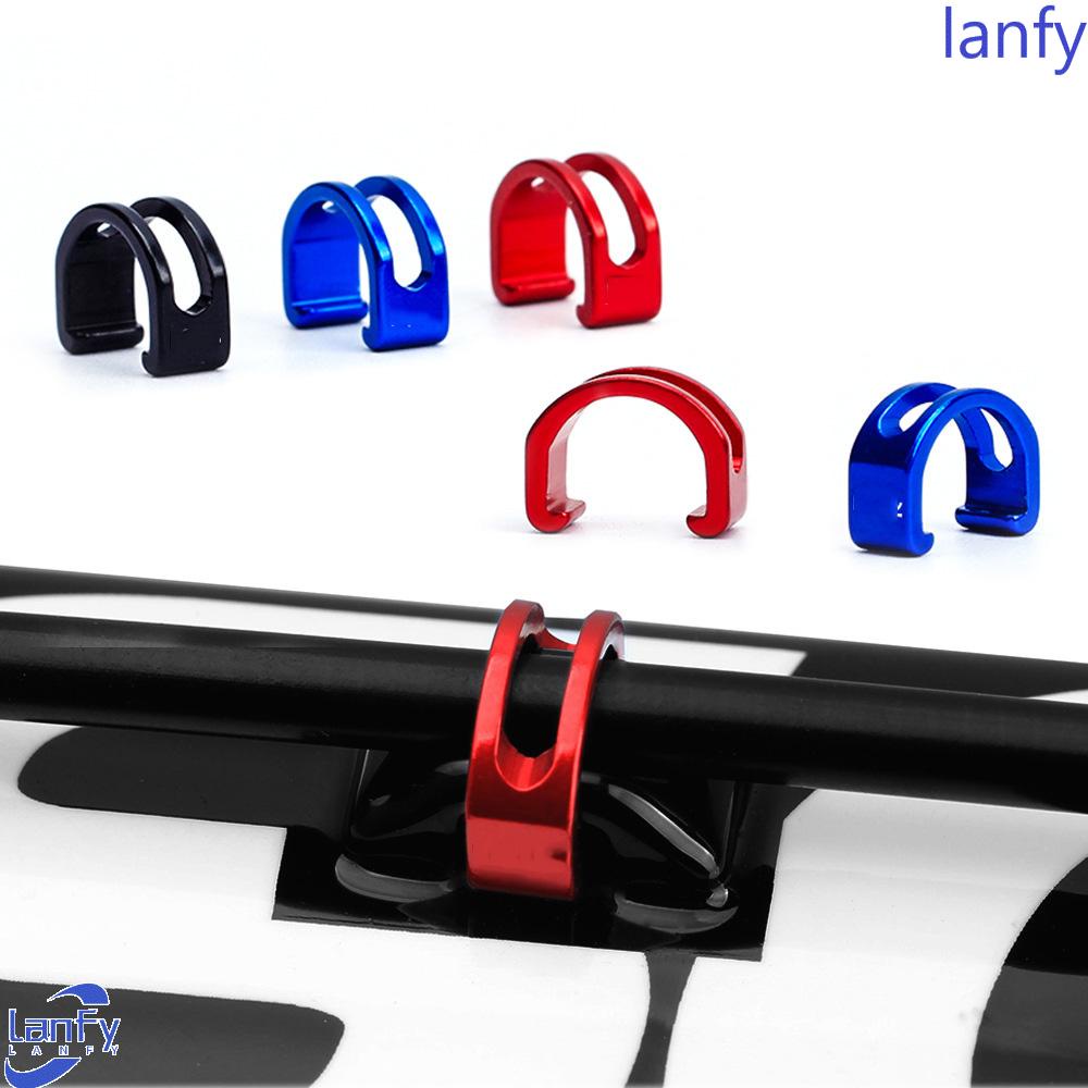 Lanfy Gesper Tipe C Sepeda Jalan MTB Rem Hidrolik/Shift Cable Organizer Aluminium Alloy Disc Brake Cable Clamp