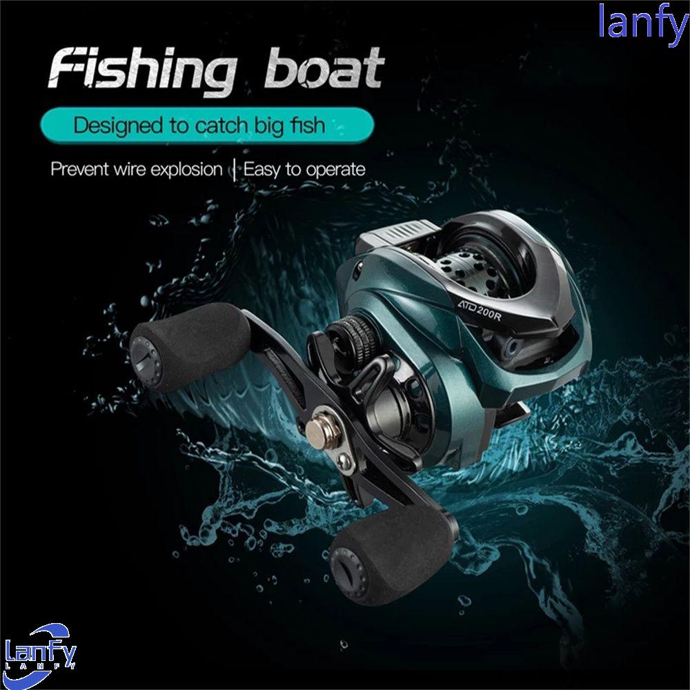 Lanfy Gulungan Pancing Alat Pancing Fishing Tackle 22LB High Speed 7.2: 1roll Spinning Reel