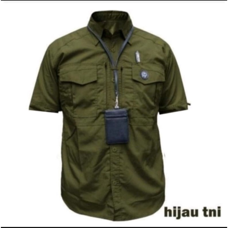 kemeja mtac pendek jumbo