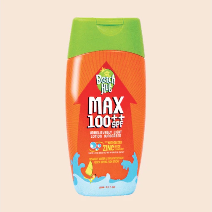 Beach Hut Max SPF100 Light Lotion Sunscreen 100ml