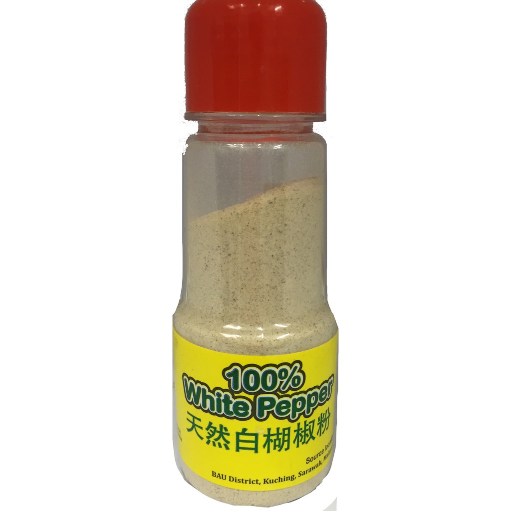 

MH FOod White Pepper Pure 100% 50g / Lada Putih Murni (CitraFood)