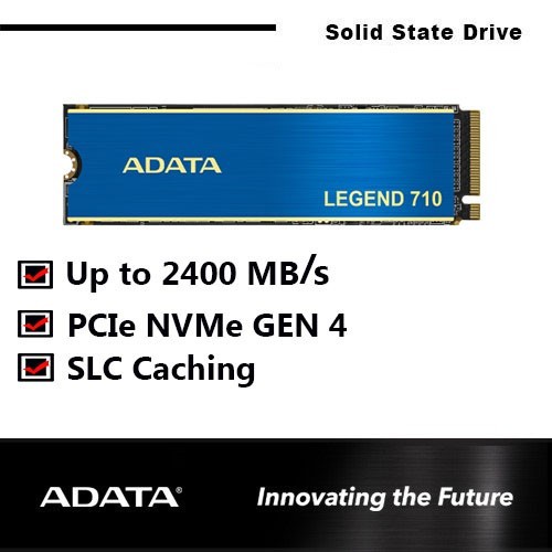 SSD ADATA LEGEND 710 1TB - SSD M.2 NVMe PCIe Gen 3x4