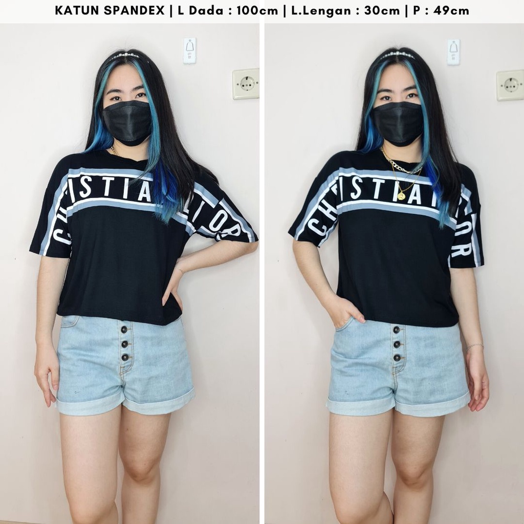 4762 diacries everyday basic kaos crop top