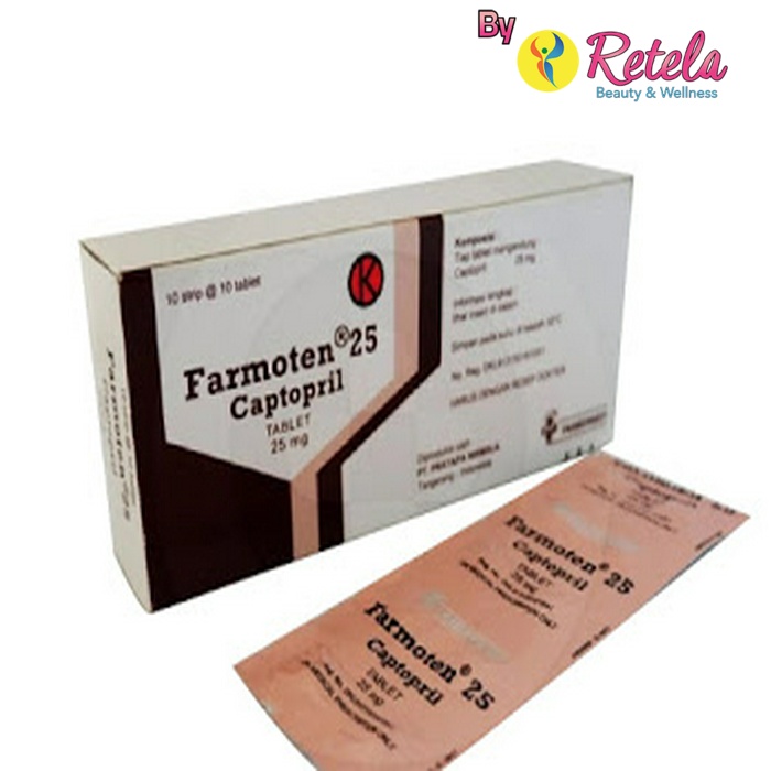 FARMOTEN 25MG 1 STRIP 10 TABLET