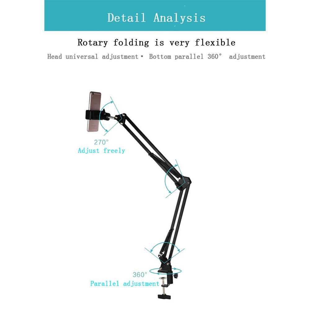 TaffSTUDIO Smartphone Holder Suspension Boom Scissor Arm Stand - NB-35