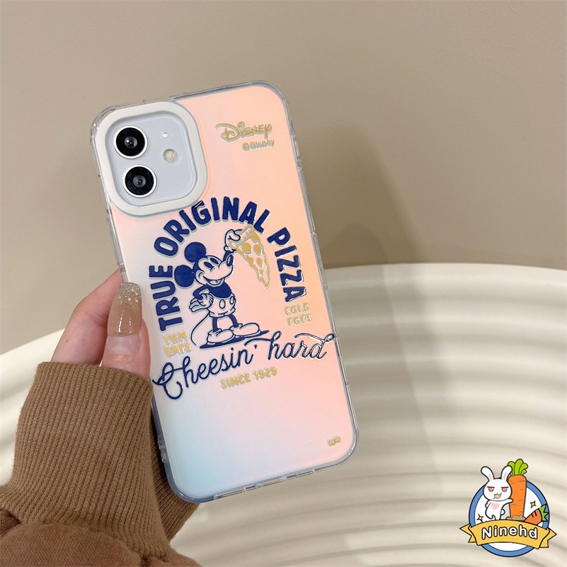 IPHONE Casing Kompatibel Untuk Iphone14 13 12 11 Pro Max X Xr Xs Max8 7 6 Plus SE 2020 Mewah Laser Fashion Shockproof Phone Case Akrilik Silikon Soft Case Lensa Full Melindungi Penutup Belakang