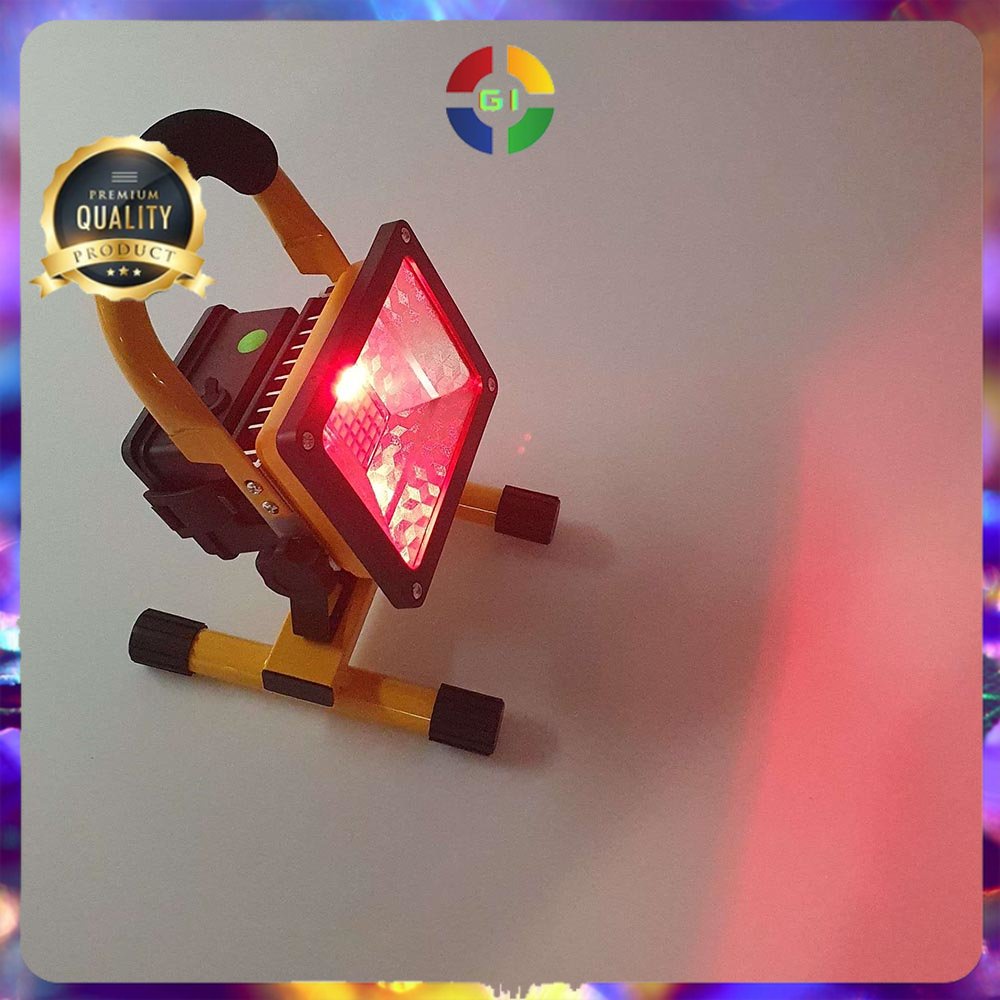 Lampu Sorot LED Outdoor Floodlight Waterproof 5000K 240V 30W Yellow