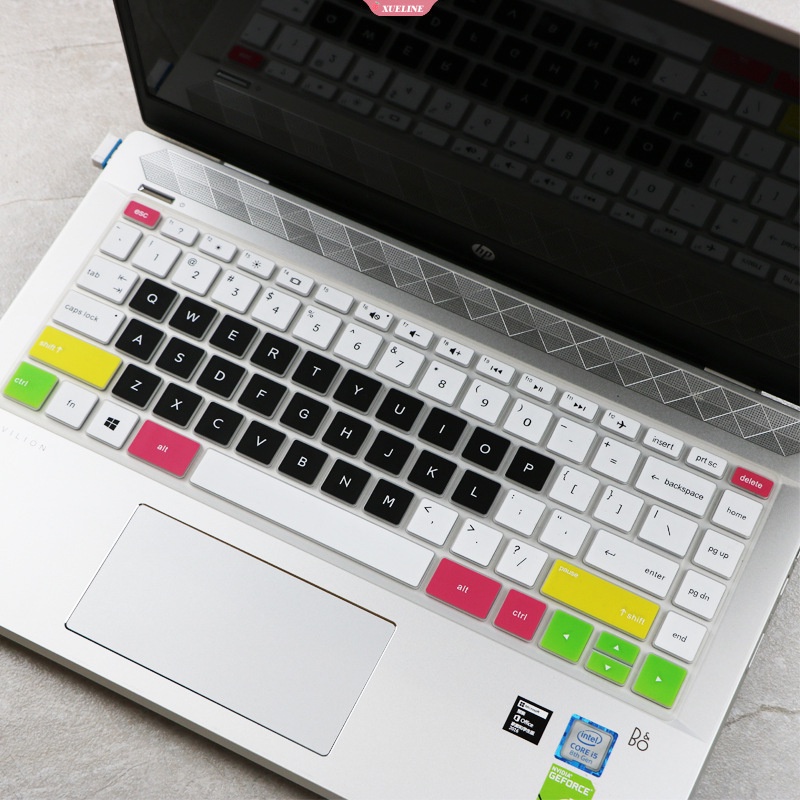 Lembut Untuk HP Pavilion 14S- dp0003AU 14q-cs001tx I5-8250U 14-ce307 Silikon Materail Sarung Keyboard Pelindung Laptop Notebook Laptop Keyboard Stickers [ZXL]