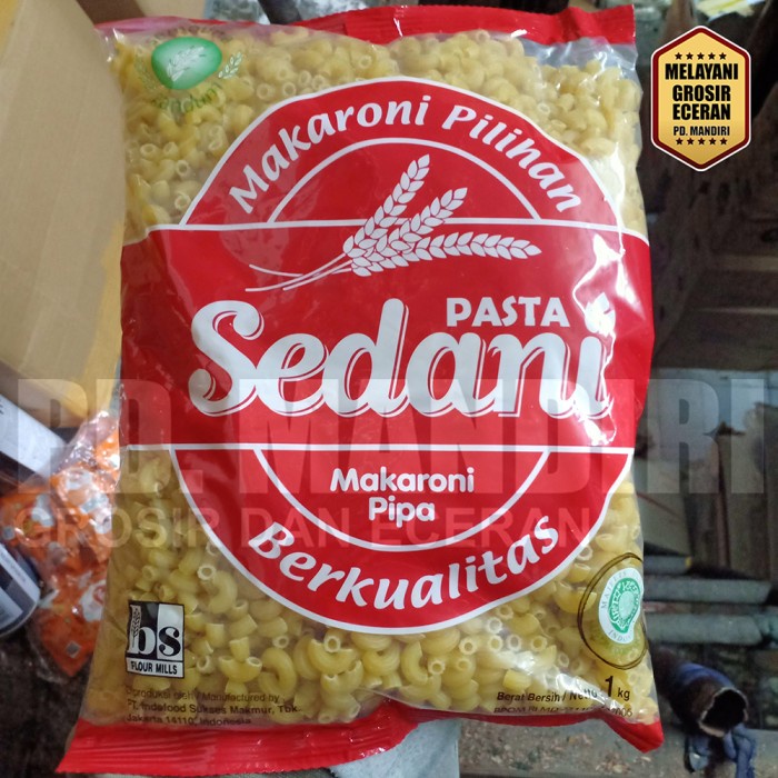 

B587 SEDANI MAKARONI PIPA 1 KG