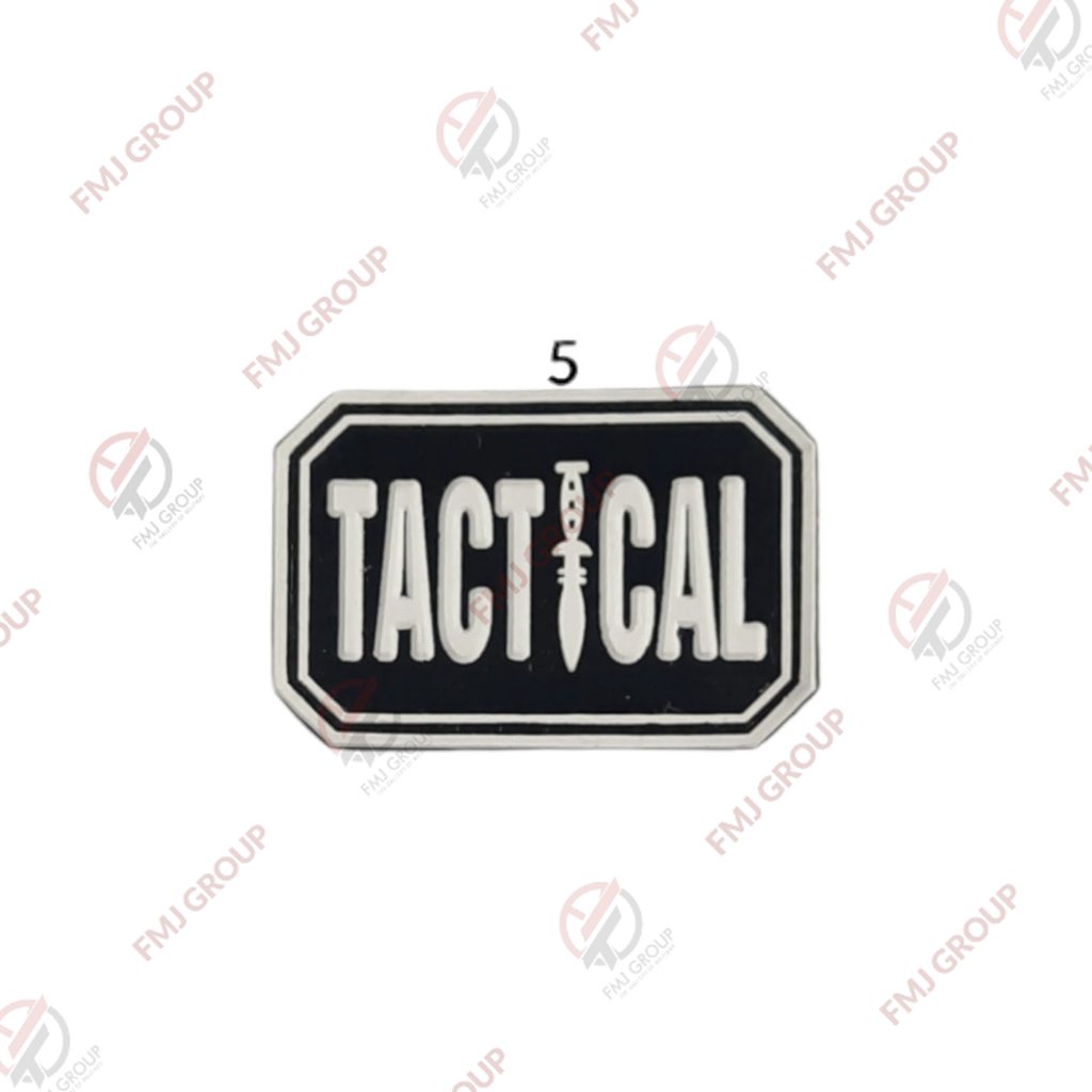 Patch Rubber Perbakin, Airsoft indonesia, Tactical Karet Velcro Perepet