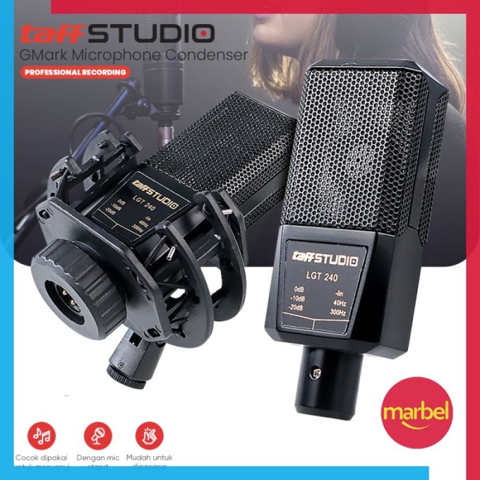 Microphone Mikrofon Condenser Rekaman Profesional LGT240
