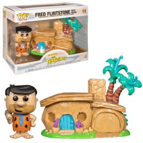 Toys Funko Pop The Flinstones - Fred Flinstone with House.