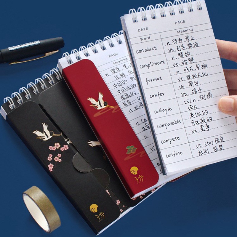 86lembar Pola Gaya Cina Notebook Note Pad Tulisan Kata Jurnal Notepad Jadwal Planner Buku Alat Tulis Kantor