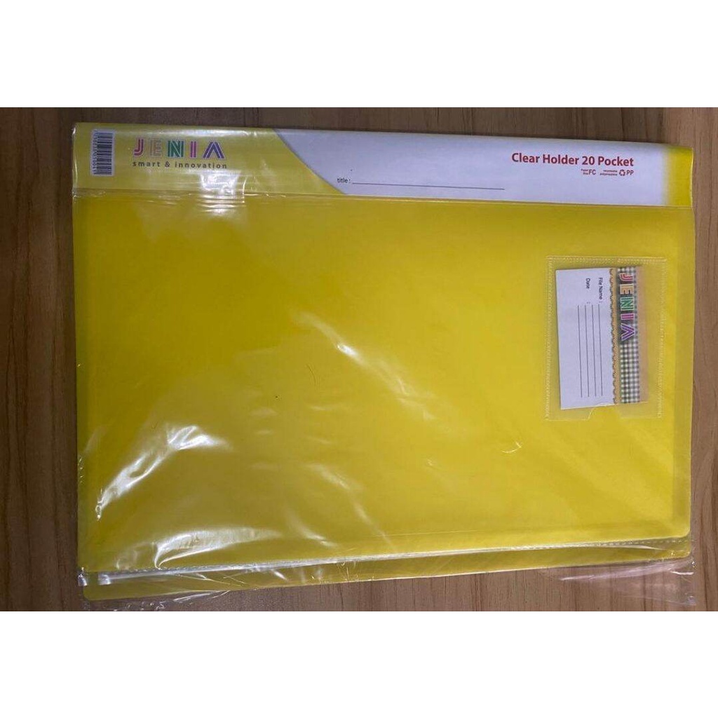 

MAP MURAH || MAP CLEAR HOLDER FOLIO 20 POCKET 2