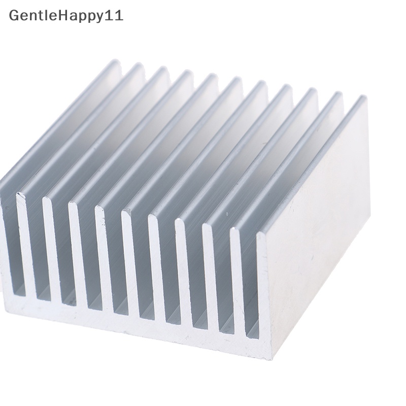 Gentlehappy Extruded Aluminium Heatsink Untuk Daya Tinggi LED IC Chip Cooler Radiator Heat Sink id
