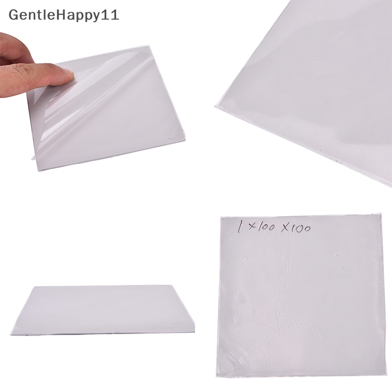 Gentlehappy GPU CPU Heatsink Pendingin Thermal Conductive Silicone Pad 100mmx100mmx1mm id