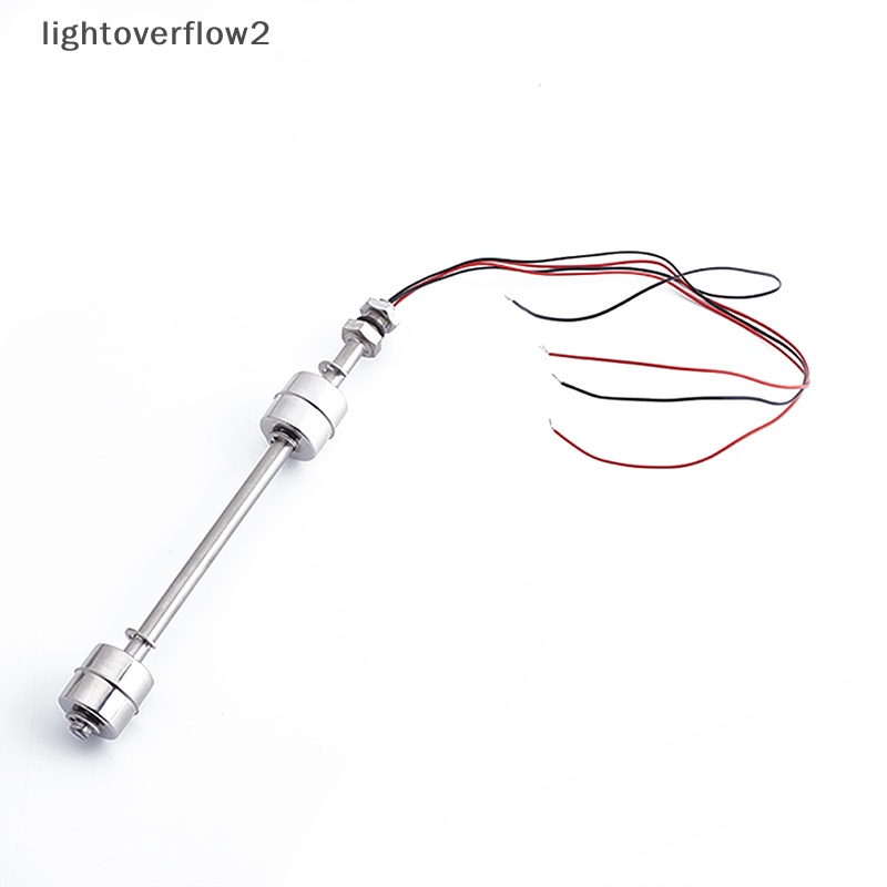 [lightoverflow2] Saklar Pelampung Bola Ganda Stainless Steel Sensor Aliran Level Air Cair [ID]