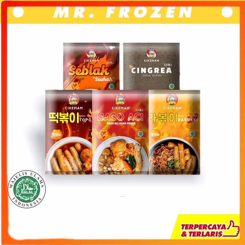 

NEW PRODUCT CIK EMAM - All Variant Rabokki Topokki Baso Aci Original Pedas Gurih Instant Korean Food Makanan Korea Odeng Kimchi Tteok Ramen