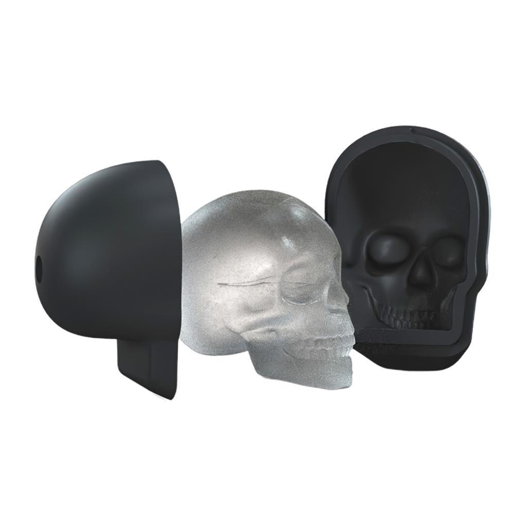 Cetakan Es Silikon Tengkorak Besar 3D Skull Large Mold Ice Tray Skull Es Silikon