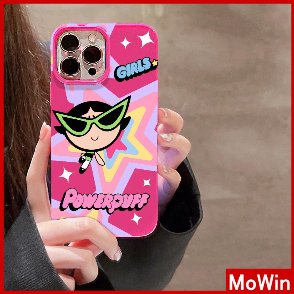 For iPhone 14 Pro Max iPhone Case Pink Glossy TPU Soft Case Shockproof Protection Camera Cute Cartoon Star Compatible with iPhone 13 Pro max 12 Pro Max 11 xr xs max 7Plus 8Plus