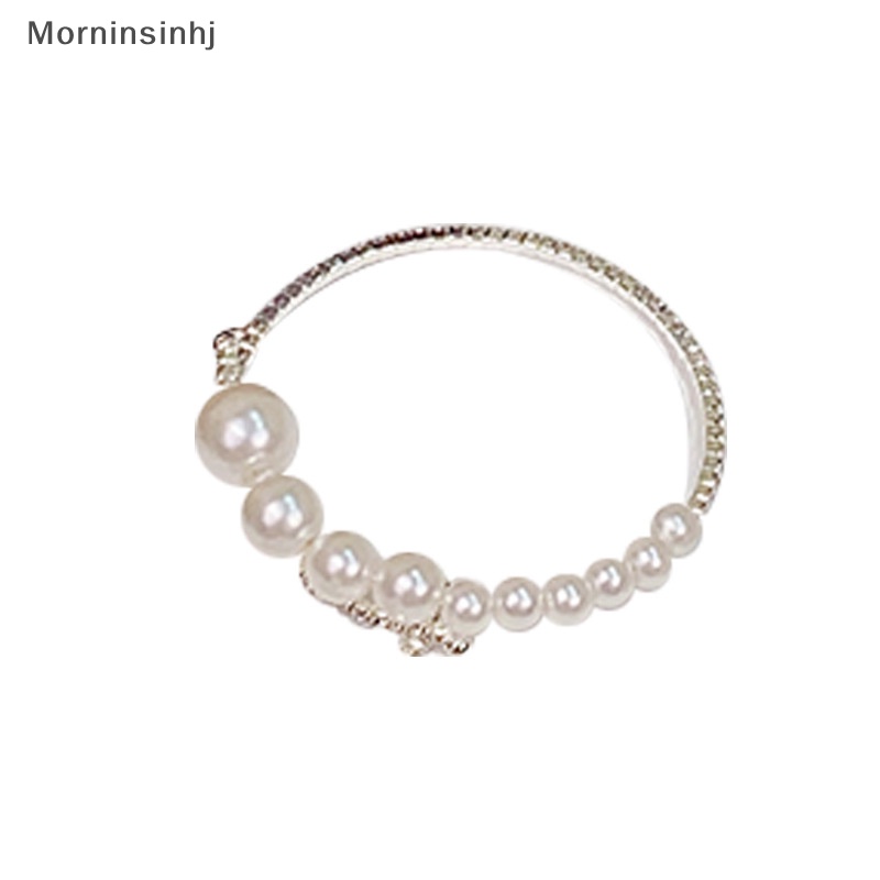 Mornin Gelang Mutiara Imitasi Kristal Elegan Multilayer Dapat Melar Pearl Bracelet Gelang Mutiara Untuk Wanita Perhiasan Pengantin Hadiah id