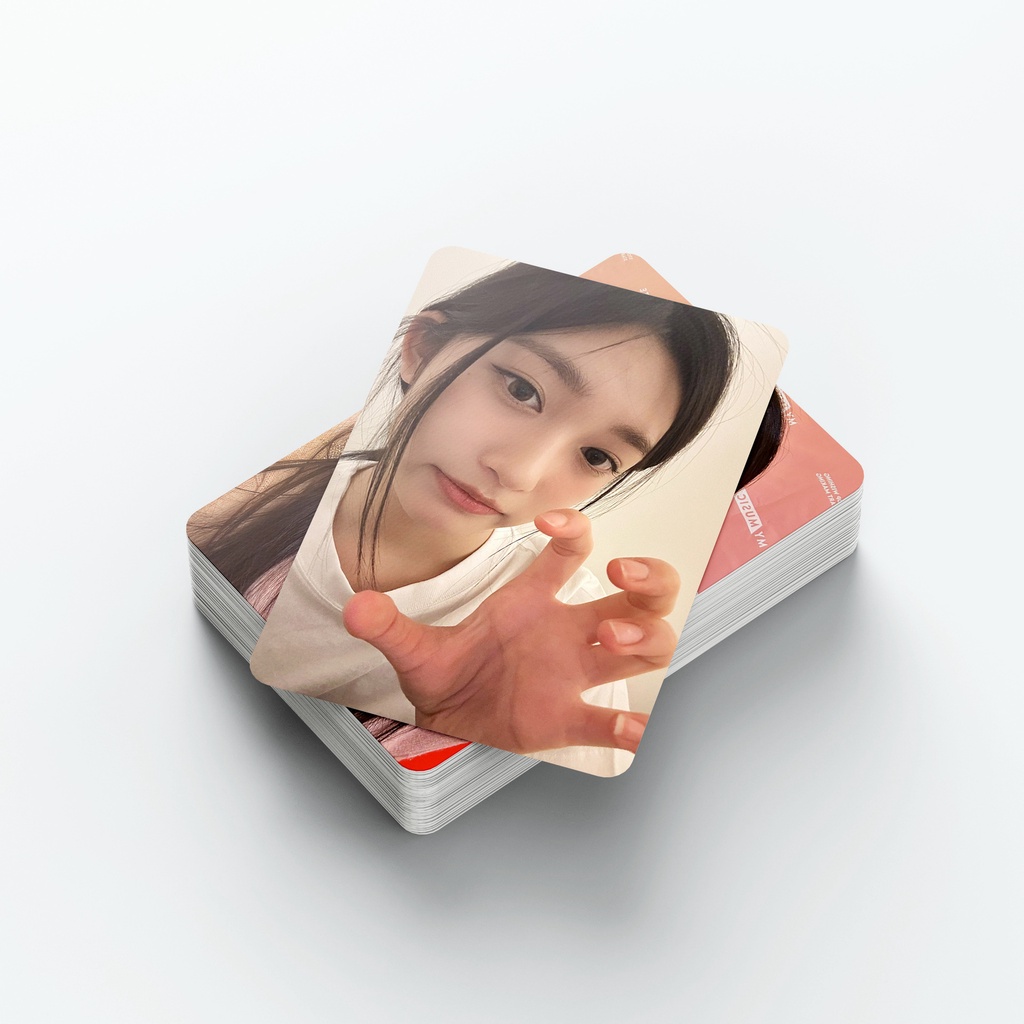 55pcs/box IVE Japan Album WAVE Photocards REI WONYOUNG LIZ LEESEO GAEUL YUJIN Lomo Kartu Kpop Postcards
