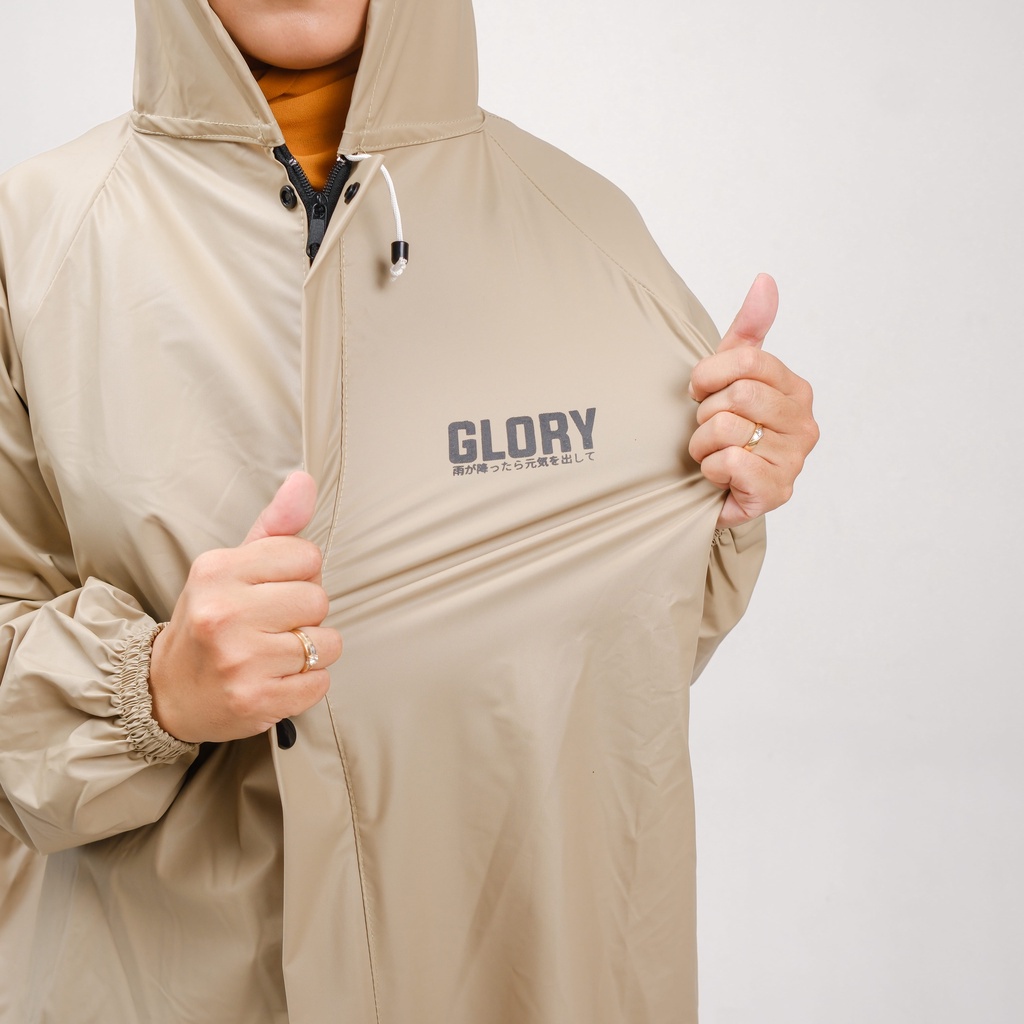 JAS HUJAN RAINCOAT Terbaik Pria Wanita By GLORY Anti Rembes Awet Dan Tahan Lama