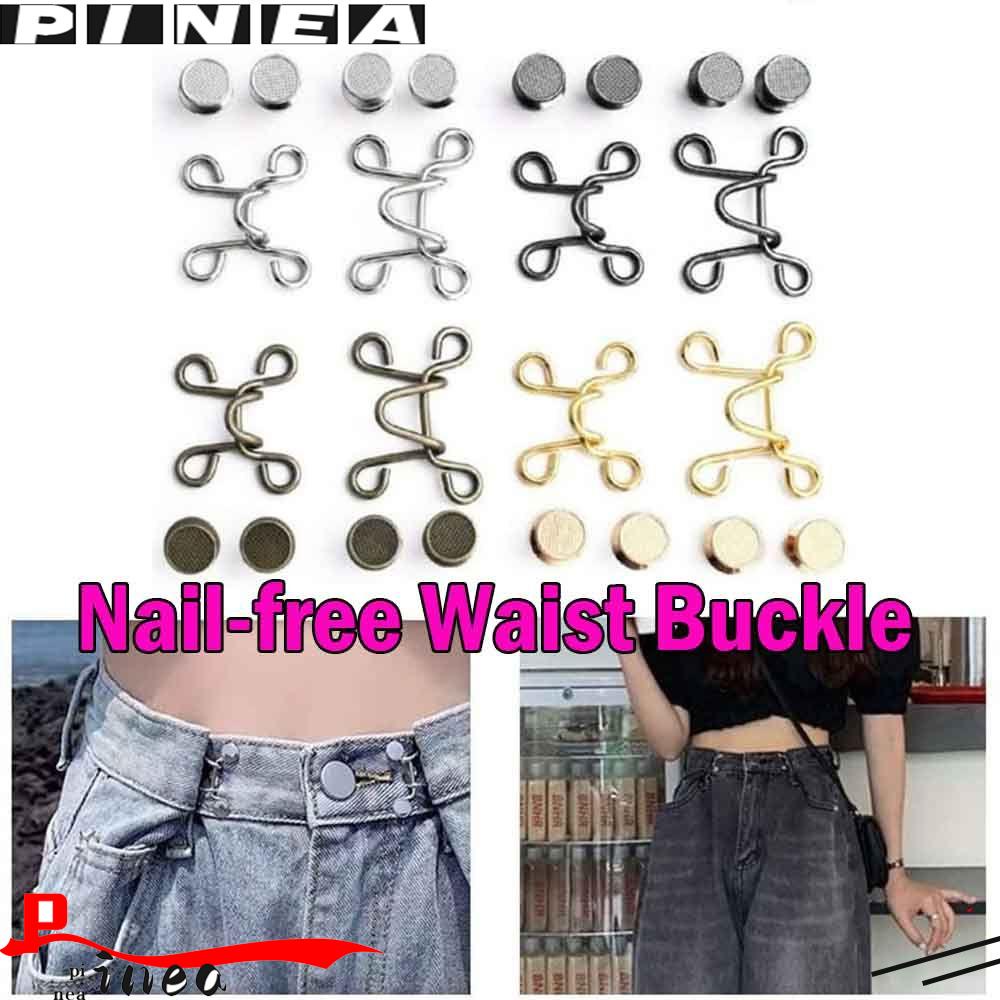 Nail-free Waist Buckle Waist Closing Artifact Slimmer Adjustable Snap Button 27/32MM