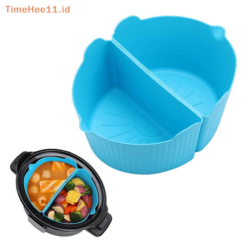 Timehee Cooker Divider Liner Fit8/6Qt Sekat Silikon Reusable &amp; Anti Bocor ID