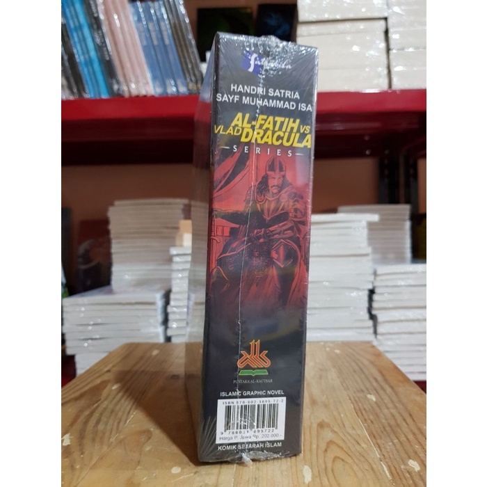 Paket KOMIK AL-FATIH vs VLAD DRACULA Jilid 1-3 +BOX EXCLUSIVE