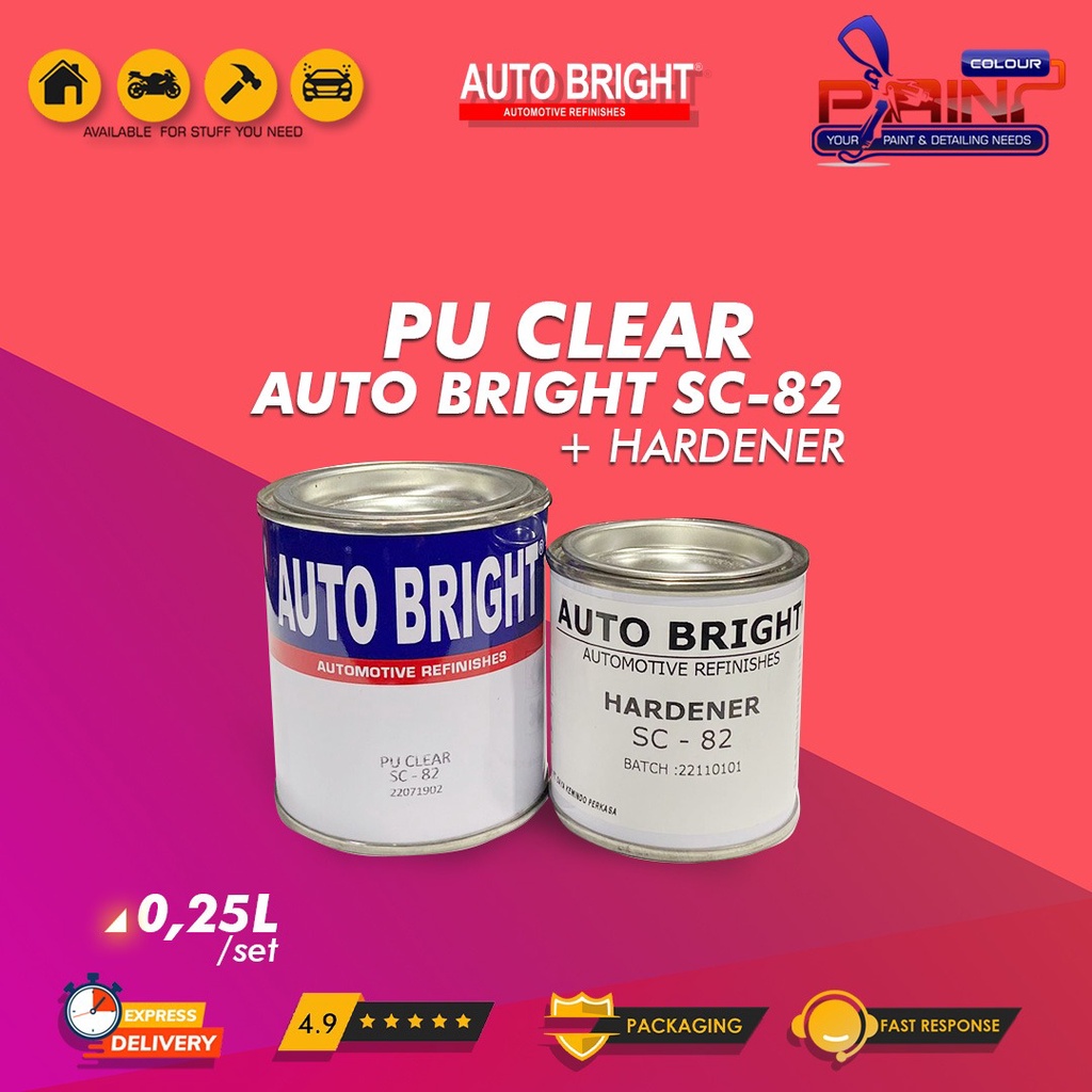 Clear / Pernis AB SC 82 Gloss 1/4 | 0.25 lt AUTOBRIGHT