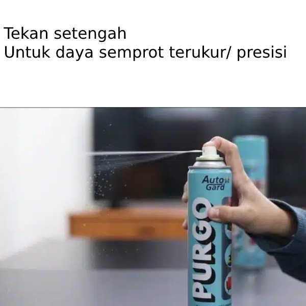 AutoGard Purgo 650 ml Multipurpose Foam Cleaner Pembersih Interior