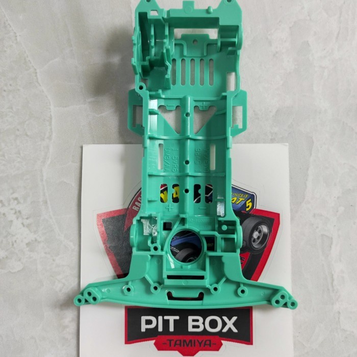 Tamiya Chassis Super 2 S2 Abs Green Loose Part Original