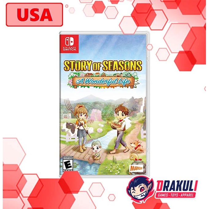 Switch Story of Seasons A Wonderful Life