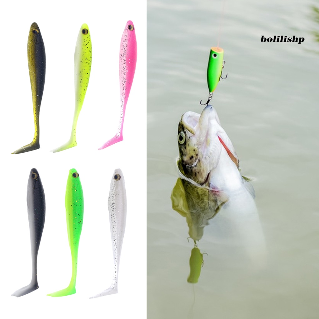 Bo-5 Pcs Umpan Pancing Renang Fleksibel Kesetiaan Hebat Tubuh Hidup 3D Mata Angling Daya Tahan Tinggi Air Asin Air Tawar Umpan Lembut Angling Stuff