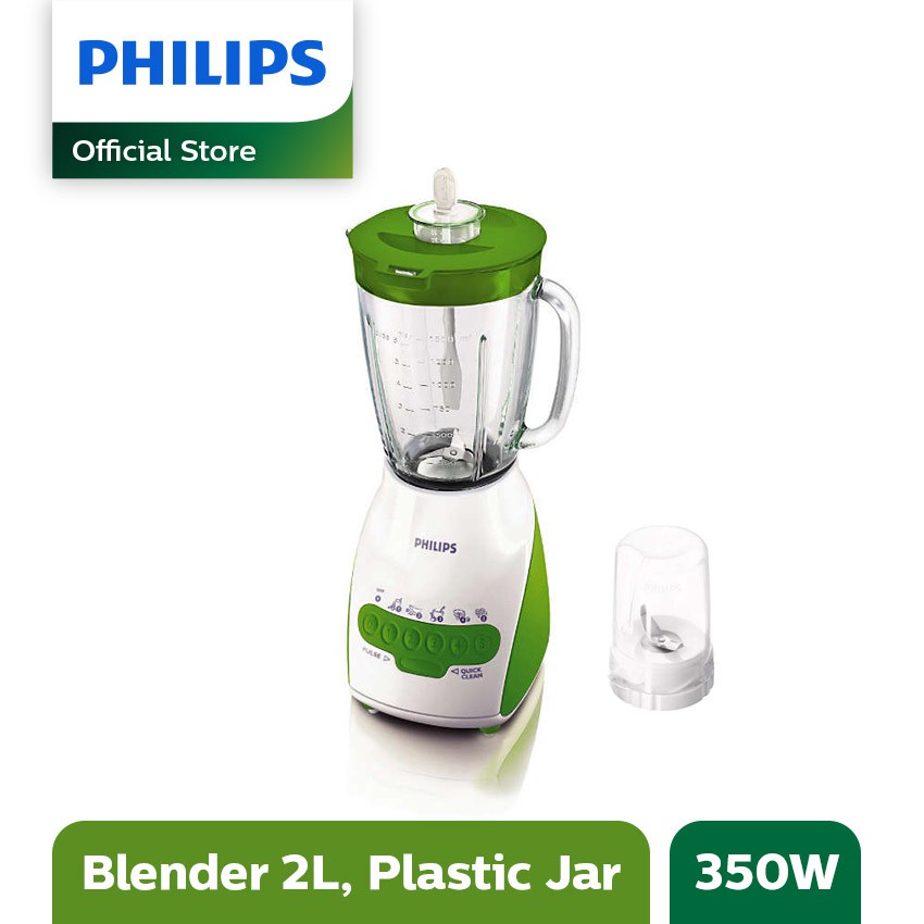 Philips HR2115/40 Blender Plastic 2L - Green