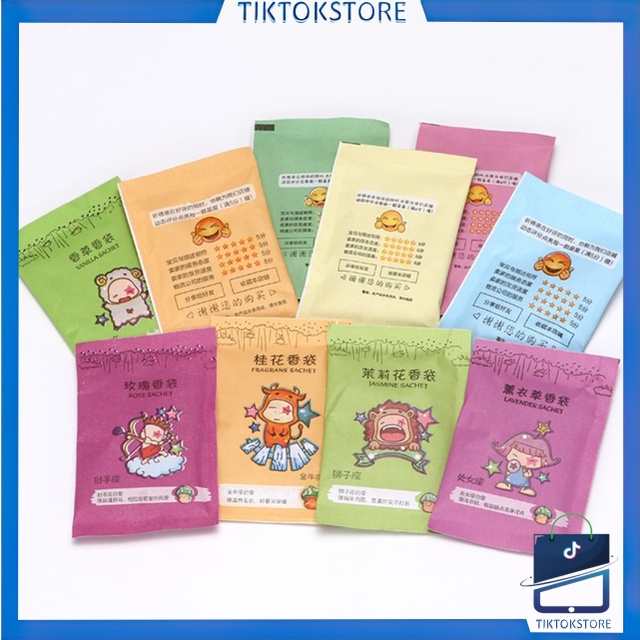 TIKTOK - D6128 Pengharum Sachet 5705 / Pengharum Ruangan Sachet Aromaterapi / Parfum Ruangan Saset Mini / Pewangi Lemari Pakaian