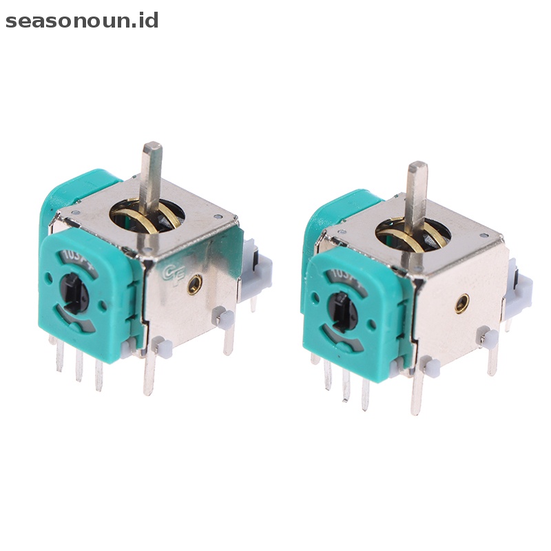 Seasonoun 2Pcs Modul Sensor Joy Axis Stik Ana 3D Untuk Controller PS4/Xbox One.