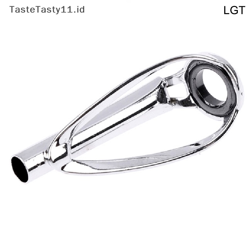 Tastetasty 1pc Sliver/Rain Top Tip Guide Ring Bebas Kusut Untuk Berputar Pancing Pancing Aksesoris.