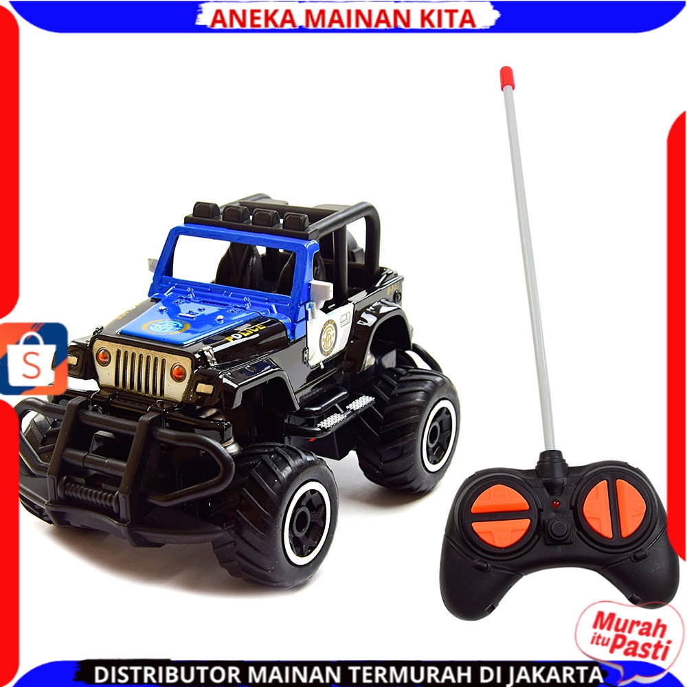 Mainan Anak Mobil Remote Control Jeep Off Road Mini Mainan Mobil Remot Kontrol