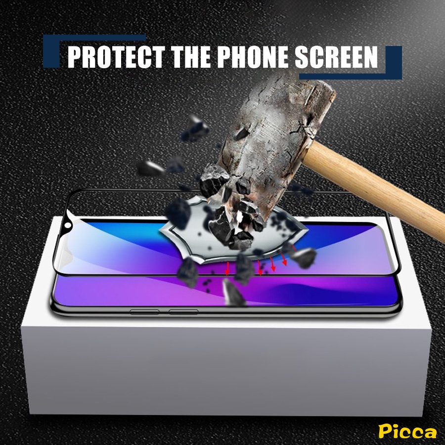 Untuk Samsung A14 A54 A34 A04 A13 A33 A12 A53 S21FE S20FE M02 A73 A11 M11 M12 A23 A32 A02 A01 A03 M23 1-3PCS 9D Full Cover Tempered Glass