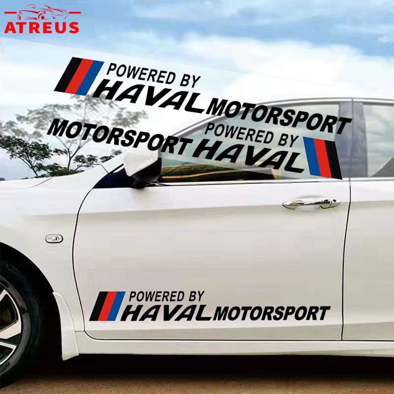 Haval Stiker Mobil Auto Door Side Body Decor Decals Anti Gores Cover Lecet Untuk Haval H6 Jolion H2 H2s H1 2022 2023 H5 M4 H9 Aksesoris Dekorasi Mobil