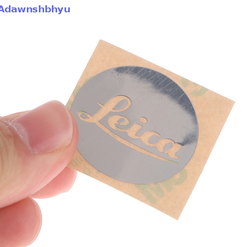 Adhyu Leica Stiker Metal Logo Stiker Handphone Stiker Kamera Stiker Logam ID