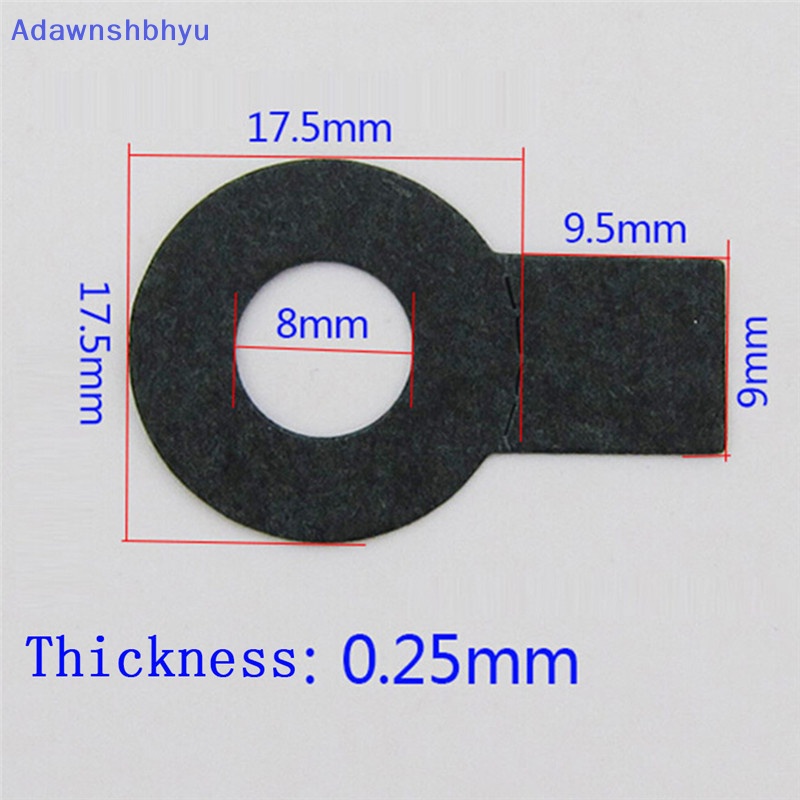 Adhyu 70pcs 18650 Insulag Pad Protection Gasket Kertas Barley Single Pad ID