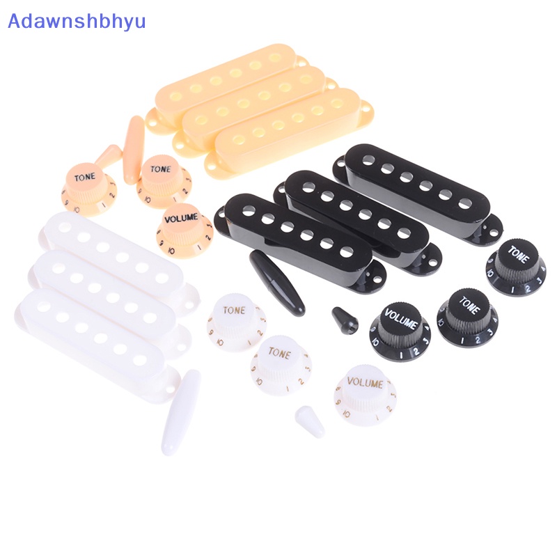 Adhyu set tip Saklar knob pickup Single coil Untuk ID Gitar Elektrik