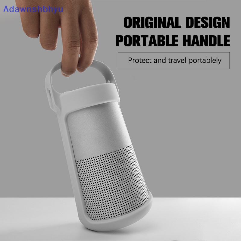 Adhyu Speaker Bluetooth Silicone Case Pelindung Lengan Ketel Kecil Shell Pelindung Wireless Bluetooth Speaker Aksesoris Shell Untuk Bose Soundlink Revolve ID