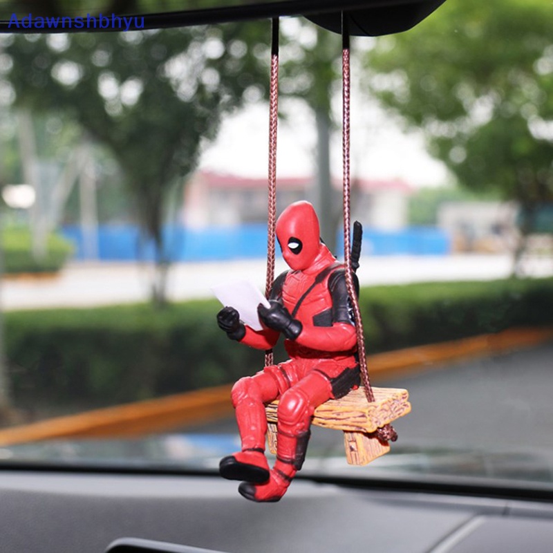 Adhyu Dekorasi Interior Mobil Figure Deadpool Center Console Spion Decor ID