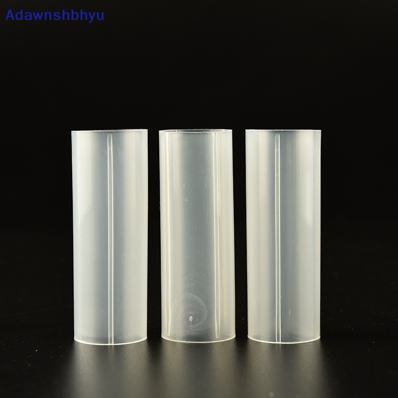 Adhyu 2pcs Tabung 18650plastik Untuk Senter Torch Lamp Light Putih 6cm ID