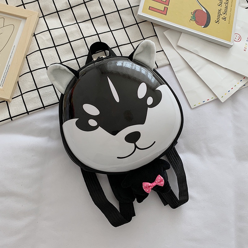 TAS RANSEL SEKOLAH LUCU KOREA TAS ANAK KARAKTER TK PAUD SD PANDA KELINCI ANJING Tas Unik Anak Punggung Fashion Anak Bentuk Bulat Lucu Tas Backpack Bulat Karakter Animal Terbaru