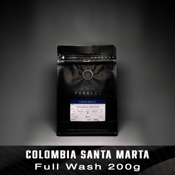 

Colombia St. Marta Single Origin Arabica 200g biji kopi coffee beans - Coarse/Kasar